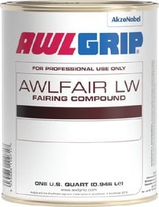 Awlgrip - Awlfair LW Trowelable Fairing Compound - Standard Converter - Red - 1 Gallon - D7200G