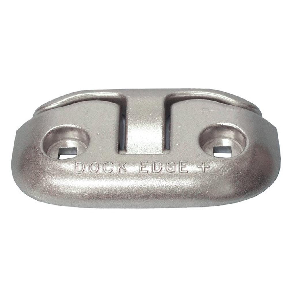 Dock Edge - Flip Up Dock Cleat - Polished Almag -  6" - 2606P-F