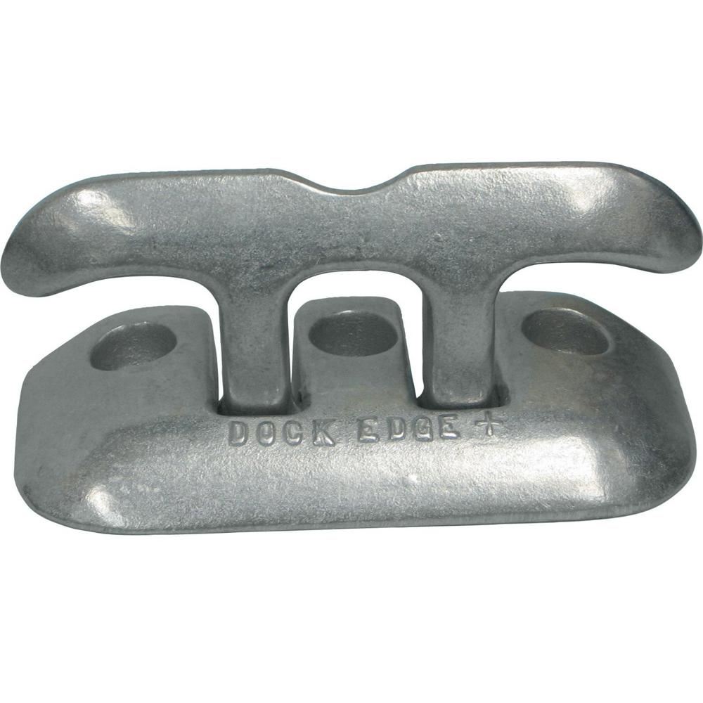 Dock Edge - Flip Up Dock Cleat - Polished Almag -  8" - 2608P-F