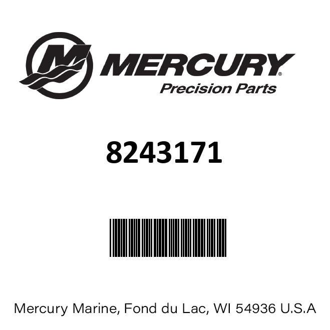 Mercury - Exhaust Valve - Standard Size - Head 1.500 in., Length 4.923 in., Stem .3410 in. - Fits MCM/MIE GM V-6 & V-8 Engines - 8243171