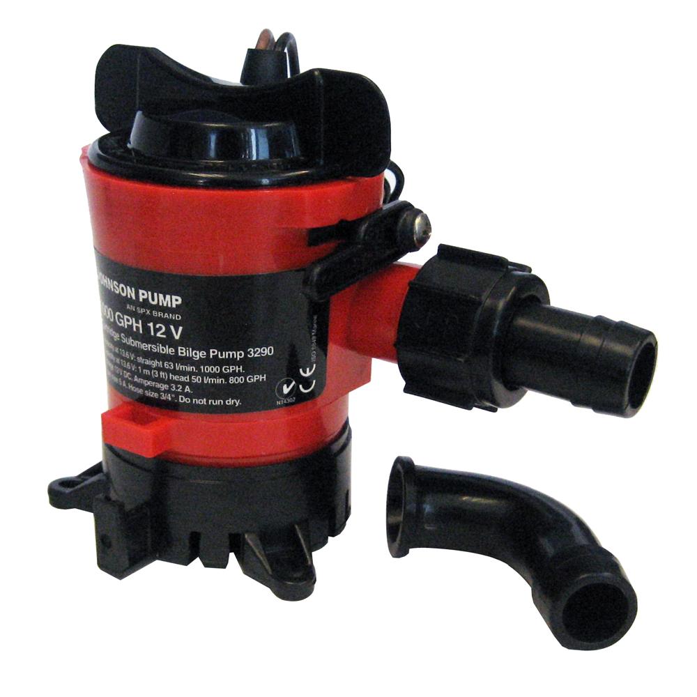 Johnson Pump 750 GPH Bilge Pump 3/4" Hose 12V Dura Port - 32703