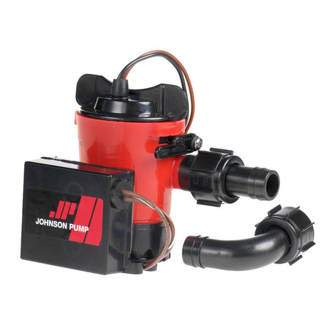 Johnson Pump 500 GPH Auto Bilge Pump ¾" Hose 12V Dura Port - 07503-00
