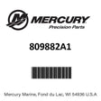 Mercury - Repair kit - 809882A1