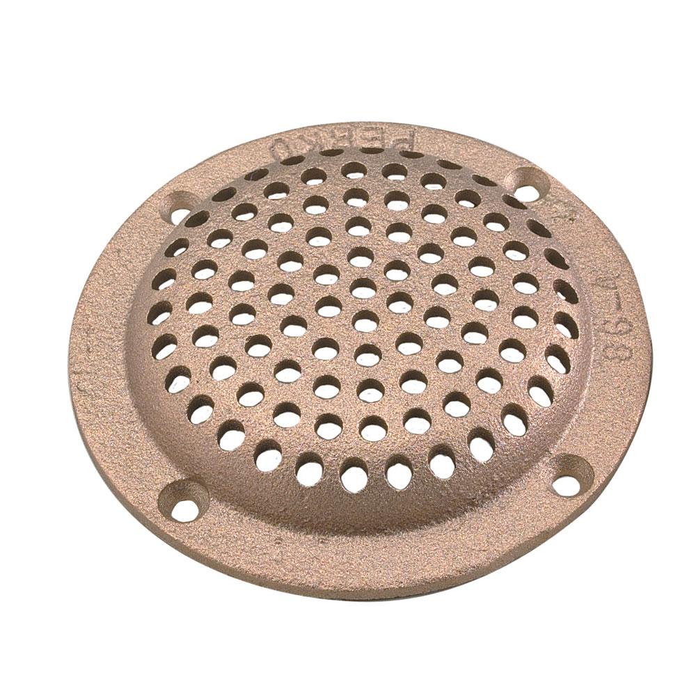 Perko - Round Strainer - Bronze - 5" - MADE IN THE USA - 0086DP5PLB