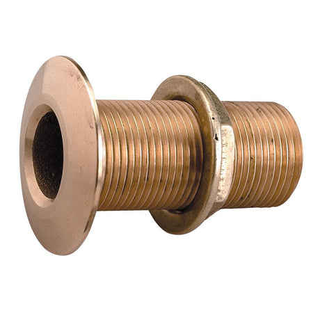 Perko 1/2" Thru-Hull Fitting w/Pipe Thread Bronze MADE IN   THE USA - 0322DP4PLB