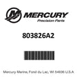 Mercury - Repair kit-carb - 803826A2
