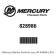 Mercury - Lock kit-reverse - 828986
