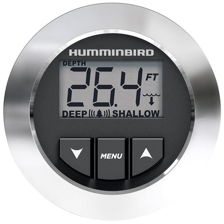 Humminbird - HDR 650 - Black, White, or Chrome Bezel with Transom Mount Transducer - 407860-1