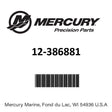 Mercury - Washer - 12-386881