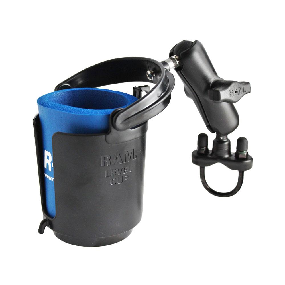 RAM Mount - Drink Cup Holder with U-Bolt Base - RAM-B-132RU