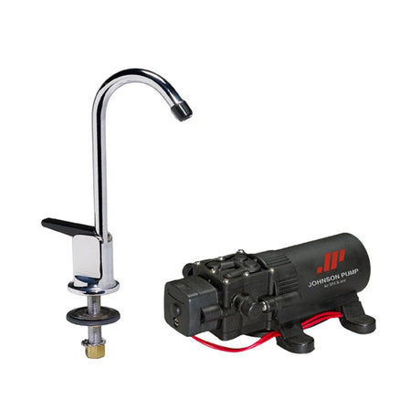 Johnson Pump - 1.1 Pump / Faucet Combo - 12V - 61123