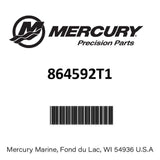 Mercury - Thermostat Housing - Fits MCM/MIE 4.3L, 5.0L, 5.7L & 6.2L MPI Engines w/ Dry Joint Exhaust and 7 Point Drain System - 864592T1