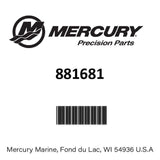 Mercury - Exhaust Valve - .030 Oversize - Fits MCM 496 Mag & HO & MIE 8.1S & HO - 881681