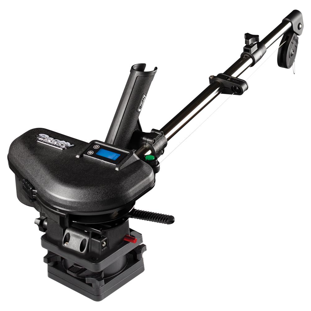 Scotty 2106 HP Depthpower Electric Downrigger 60 SS Telescoping Boom w/Swivel Base - Single Rod Holder - 2106