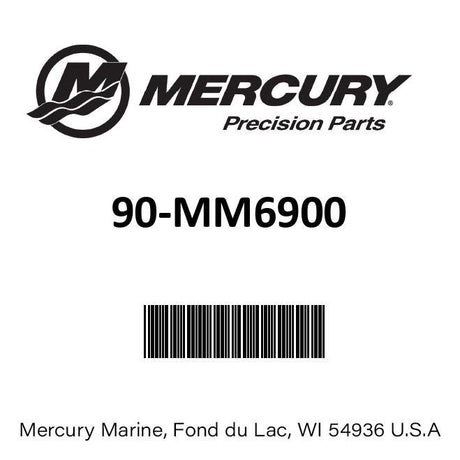 Mercury - Owners manual - 90-MM6900