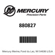 Mercury - Bracket - 880827