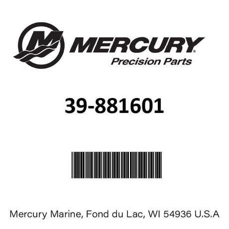 Mercury - Piston Rings - Fits MCM 496 Mag & HO, & MIE 8.1S MPI & HO - 39-881601