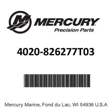 Mercury - Cowl-bot-port-blk - 4020-826277T03