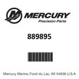 Mercury - Bracket - 889895