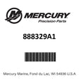 Mercury - Drive assy - 888329A1