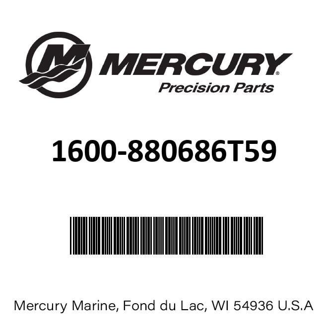 Mercury - Gearcase Assembly Complete - 30 Inch Driveshaft (CXXL Model) - Fits 6 Cylinder Verado with 4.80 Inch Torpedo Diameter - 1600-880686T59