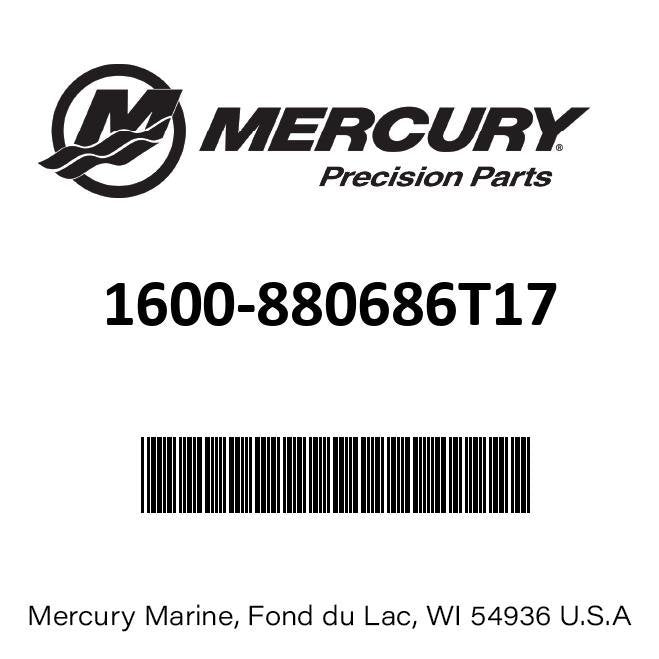 Mercury - Gearcase Assembly Complete - 30 Inch Driveshaft (CXXL) - Fits 6 Cylinder Verado with 4.80 Inch Torpedo Diameter - 1600-880686T17