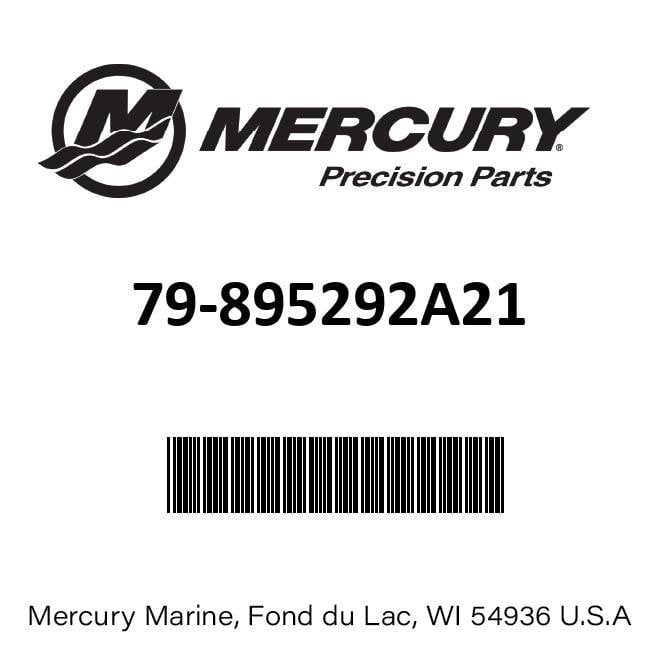Mercury - Flagship Power Trim Gauge - White Face - White Bezel - Fits Sterndrives and Outboards - 79-895292A21