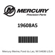 Mercury - Steering kit-r/g - 19608A5