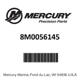 Mercury - Hydraulic Cylinder with Compression Style Fittings - Port - Fits 135-300 HP OPTI Max Outboards & 4 Cylinder Verado - 8M0056145