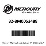 Mercury - Hydraulic Hose Compression Style Fittings - 24 Ft - Fits Basic & Heavy Duty Cylinders - 32-8M0053488