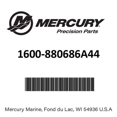 Mercury - Gearcase Assembly Complete - 25 Inch Shaft - Fits 3.0L Mercury Optimax or Pro XS - 1600-880686A44**OPEN BOX**