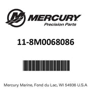 Mercury - Nut M6 - 11-8M0068086
