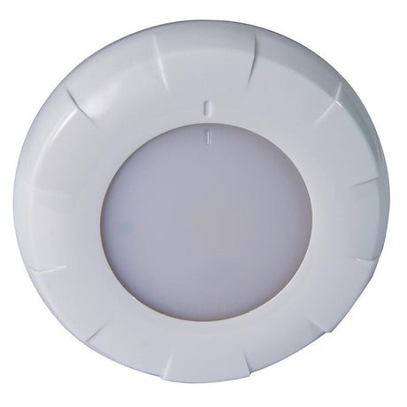 Lumitec - Aurora LED Dome Light - White Finish - White/Blue Dimming - 101075