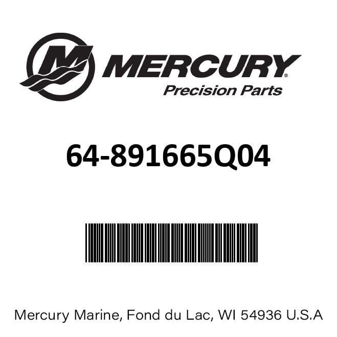 Mercury Quicksilver - Hydraulic Helm Pump - 2.0 Cu Inch - Fits Hydraulic Steering for Verado 135 to 200 4 Stroke Engines - 64-891665Q04