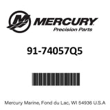 Mercury Quicksilver - 2-4-C Marine Lubricant with PTFE & Cartridge Gun - 91-74057Q5