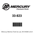 Mercury - Sp #j6c @4 - 33-823