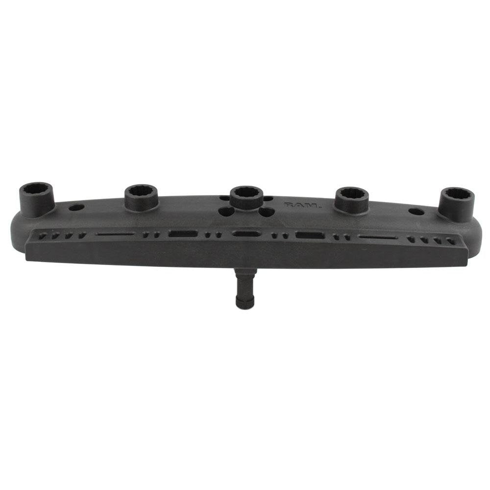 RAM Mount - 5 Place Rod Mounting Base with Post - RAP-114-5PU