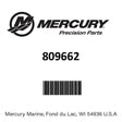 Mercury - Anode-prop(alum) - 809662