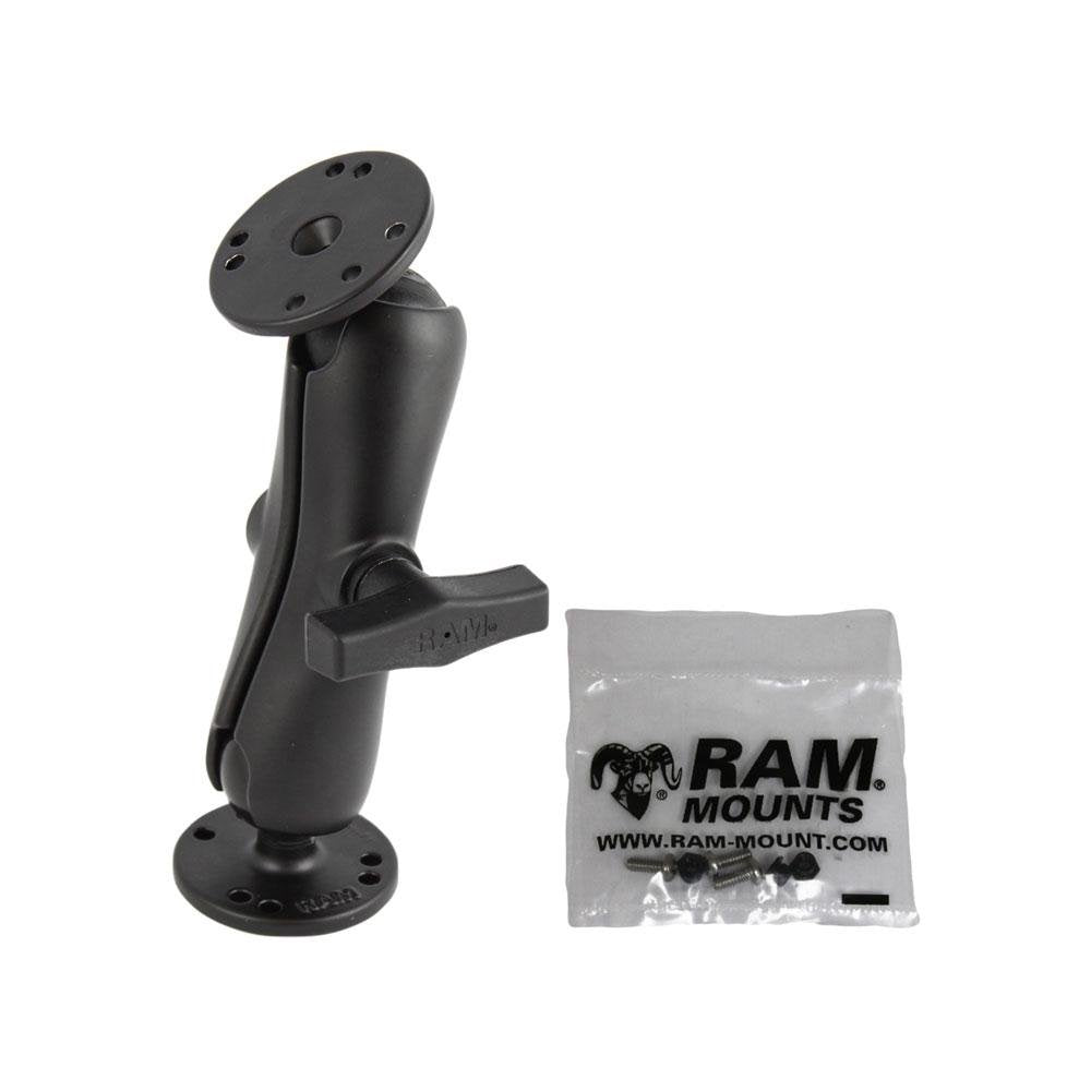 RAM Mount - Double Socket Arm for Garmin Fixed Mount GPS - 1.5" - RAM-101-G2U