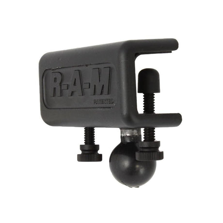 RAM Mount - 1" x 1" Glare Shield Clamp Base with 1" Ball - RAM-B-259U