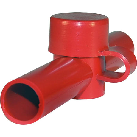 Blue Sea 4003 Cable Cap Dual Entry - Red - 4003