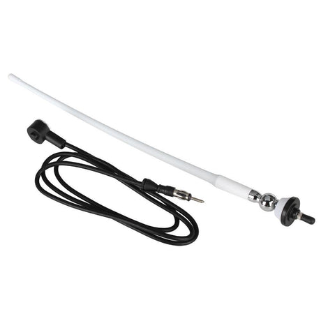 Boss Audio - Rubber Ducky Marine Antenna - White - MRANT12W