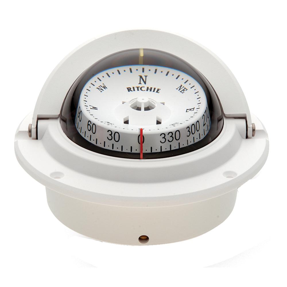 Ritchie - Voyager Compass - Flush Mount - White - F-83W