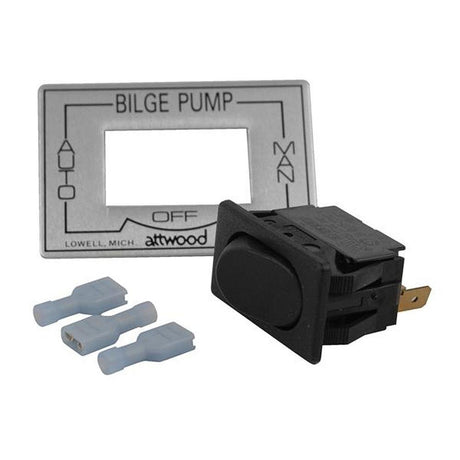 Attwood - 3-Way Auto/Off/Manual Bilge Pump Switch - 7615A3