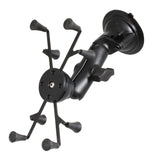 RAM Mount - Twist Lock Suction Cup Base with Universal X-Grip II - RAM-B-166-UN8U