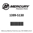Mercury - Inlet needle - 1399-5130