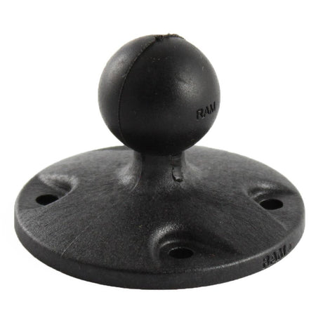 RAM Mount - 2.5" Composite Round Base with 1" Ball - RAP-B-202U