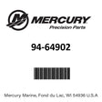 Mercury - Carton - 94-64902