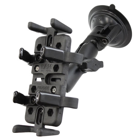 RAM Mount - Universal Finger Grip Holder Suction Cup Mount - RAM-B-166-UN4U