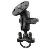 RAM Mount - Handlebar U-Bolt Base Short Arm with 1/4" -20 Threaded Stud for Cameras - RAM-B-149ZA-C1U